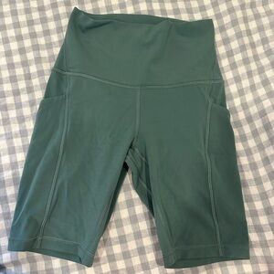 Align 8” Pocket Shorts- Tidewater Teal